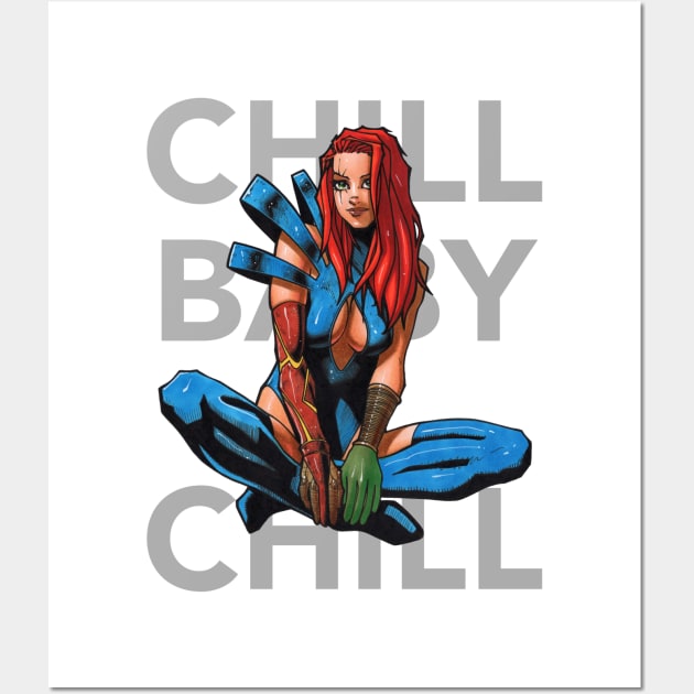 Chill Baby Chill Wall Art by ReddLife